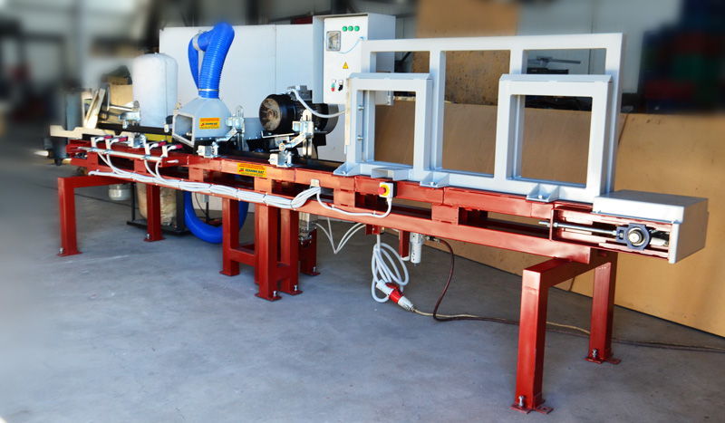 Μηχάνημα διαμόρφωσης ξύλων παλέτας 3σε1